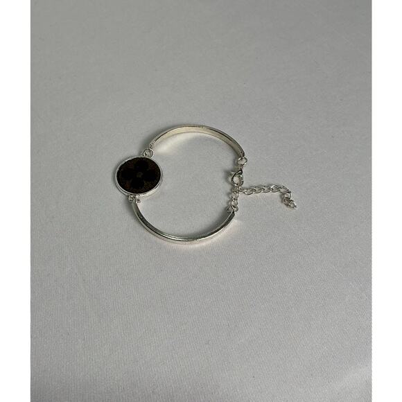 Louis Vuitton Monogram Canvas Silver Bracelet - Picture 6 of 6